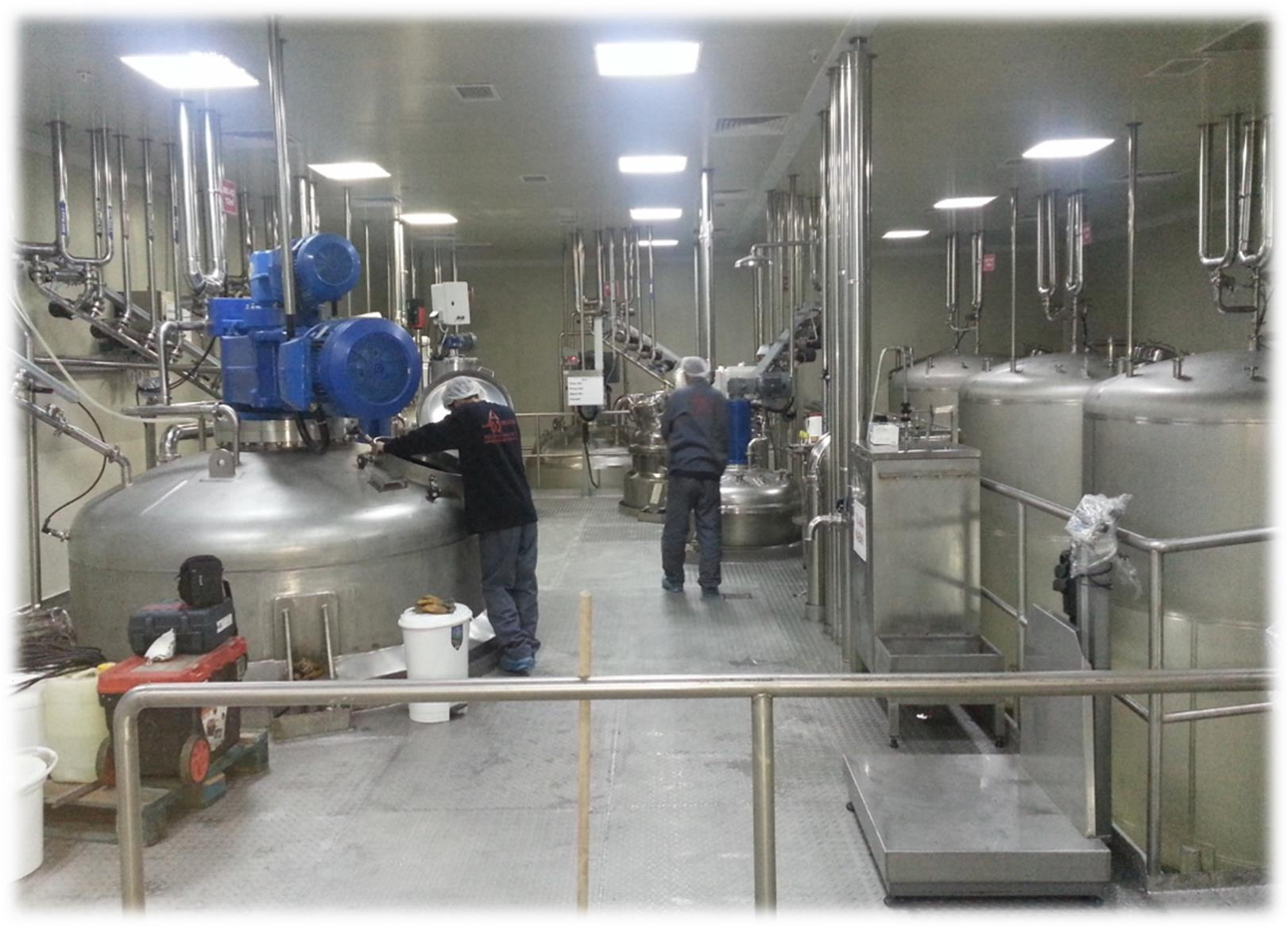 KOZMETİK KİM YASALLARI ÜRETİM TESİSİ COSMETIC CHEMICALS PRODUCTION FACIL